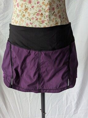 Lululemon Purple Skirt with Built-in Short Size 10